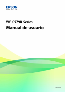 Manual de uso Epson WorkForce Pro WF-C579RDWF Impresora multifunción