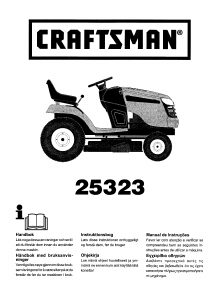 Bruksanvisning Craftsman 25323 Gräsklippare