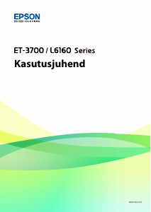 Kasutusjuhend Epson EcoTank L6160 Multifunktsionaalne printer