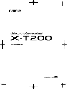 Kullanım kılavuzu Fujifilm X-T200 Dijital kamera