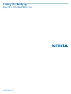 Hướng dẫn sử dụng Nokia DC-19 Bộ sạc di động