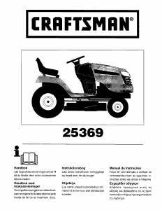 Bruksanvisning Craftsman 25369 Gräsklippare