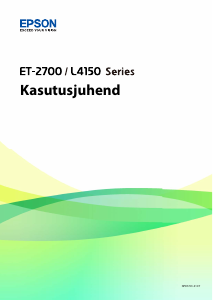 Kasutusjuhend Epson EcoTank L4150 Multifunktsionaalne printer