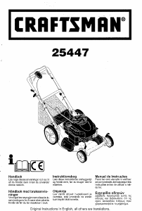 Manual Craftsman 25447 Corta-relvas