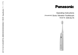 Manual Panasonic EW-DL75 Escova de dentes elétrica