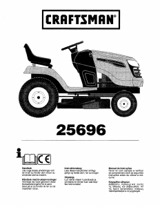 Manual Craftsman 25696 Corta-relvas