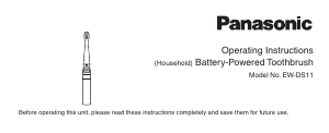 Brugsanvisning Panasonic EW-DS11 Elektrisk tandbørste