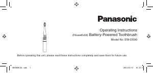 Brugsanvisning Panasonic EW-DS90 Elektrisk tandbørste