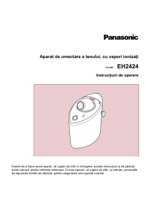 Manual Panasonic EH-2424 Sauna faciala