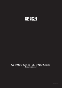 Kasutusjuhend Epson SureColor SC-P700 Printer