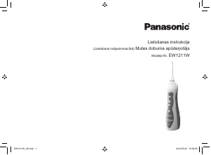 Rokasgrāmata Panasonic EW-1211 Mutes skalotājs