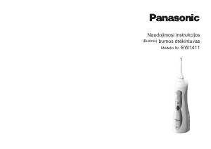 Vadovas Panasonic EW-1411 Dantų siūlas
