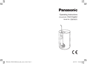 Návod Panasonic EW-1611 Zubný irigátor