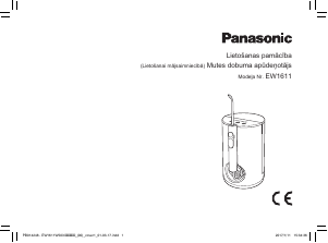 Rokasgrāmata Panasonic EW-1611 Mutes skalotājs