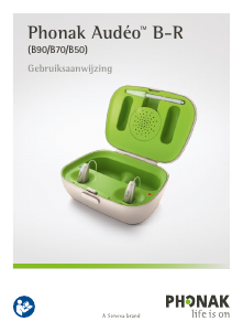 Handleiding Phonak Audeo B90-R Hoortoestel