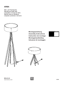 Manual Belux ARBA Lamp