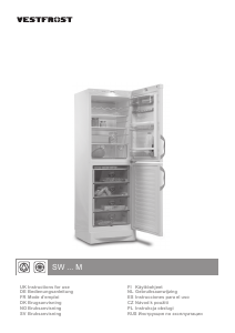 Manual Vestfrost SW 311M Fridge-Freezer