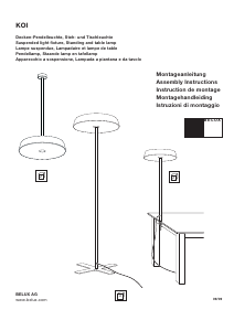 Handleiding Belux KOI Lamp