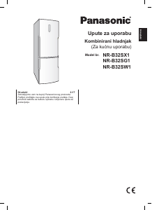 Priručnik Panasonic NR-B32SX1 Frižider – zamrzivač
