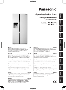 Bedienungsanleitung Panasonic NR-B53V1 Kühl-gefrierkombination