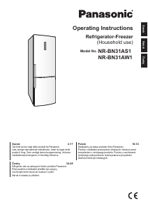 Brugsanvisning Panasonic NR-BN31AS1 Køle-fryseskab