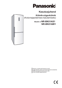 Kasutusjuhend Panasonic NR-BN31AS1 Külmik-sügavkülmik
