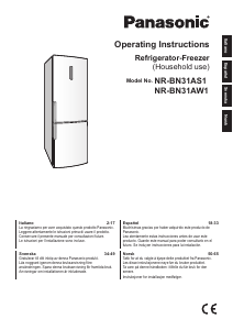 Manual de uso Panasonic NR-BN31AS1 Frigorífico combinado