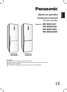 Priručnik Panasonic NR-BN31AW1 Frižider – zamrzivač
