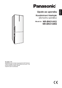 Priručnik Panasonic NR-BN31AW2 Frižider – zamrzivač