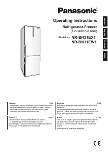 Mode d’emploi Panasonic NR-BN31EX1 Réfrigérateur combiné