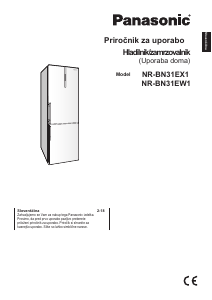 Priročnik Panasonic NR-BN31EX1 Hladilnik in zamrzovalnik