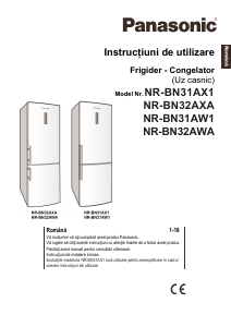 Manual Panasonic NR-BN32AWA Combina frigorifica