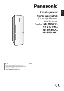 Kasutusjuhend Panasonic NR-BN34AW1 Külmik-sügavkülmik