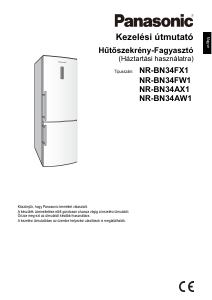 Instrukcja Panasonic NR-BN34AW1 Lodówko-zamrażarka