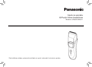 Priručnik Panasonic ER-2201 Šišač za kosu