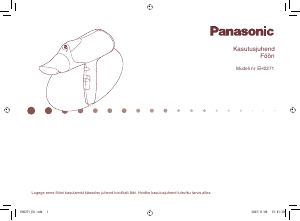Kasutusjuhend Panasonic EH-2271 Föön