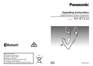 Manual Panasonic RP-BTS10 Headphone