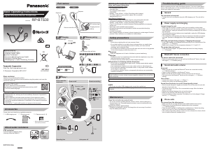 Handleiding Panasonic RP-BTS30 Koptelefoon