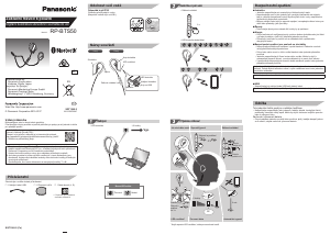 Manuál Panasonic RP-BTS50 Sluchátka