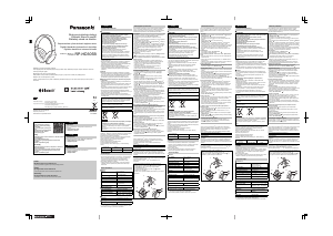 Instrukcja Panasonic RP-HD305BE Słuchawki