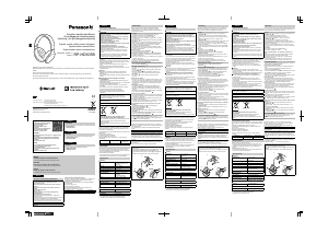 Használati útmutató Panasonic RP-HD305BE Fejhallgató