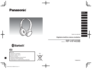 Priručnik Panasonic RP-HF400B Slušalica