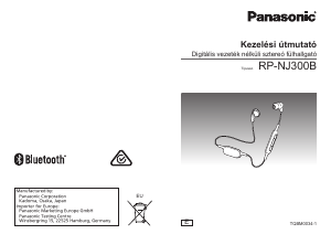 Használati útmutató Panasonic RP-NJ300 Fejhallgató