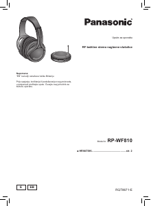 Priručnik Panasonic RP-WF810 Slušalica