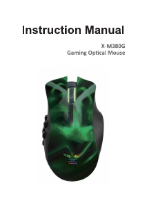 Manual X-Zero X-M380G Mouse