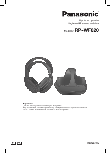 Priručnik Panasonic RP-WF820E Slušalica