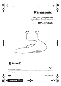 Brugsanvisning Panasonic RZ-NJ320B Hovedtelefon