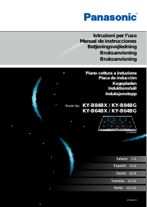 Manuale Panasonic KY-B64BG Piano cottura