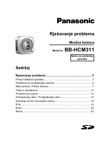 Priručnik Panasonic BB-HCM311 IP kamera