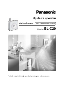 Priručnik Panasonic BL-C20 IP kamera